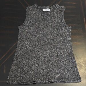 Everlane Charcoal Marled Sleeveless Muscle Tee
